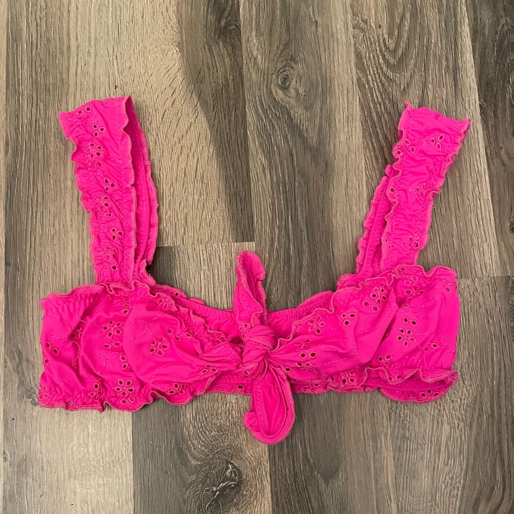 Frankie’s Bikinis Colby Top - Magenta (XS)